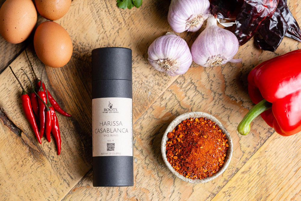 
                  
                    Roots Spice Blend - Harissa Casablanca - ROOTS HOME COOKING
                  
                